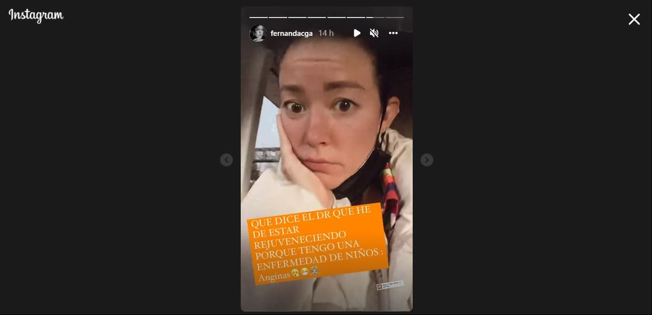 Fernanda Castillo revela su reporte médico.