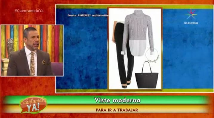 MODA: Viste moderna para ir a trabajar