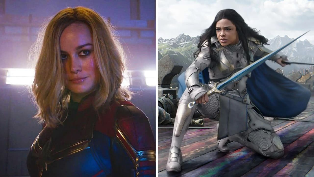 Capitana Marvel y Valquiria
