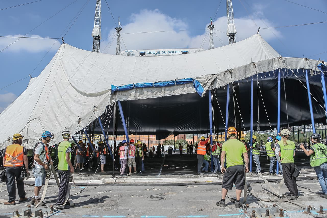 ¡El Cirque Du Soleil levanta su Gran carpa en la Ciudad de México!