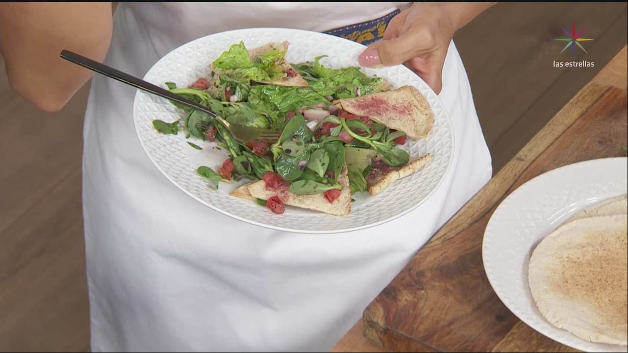 RECETA: Ensalada árabe (Ffatoush)