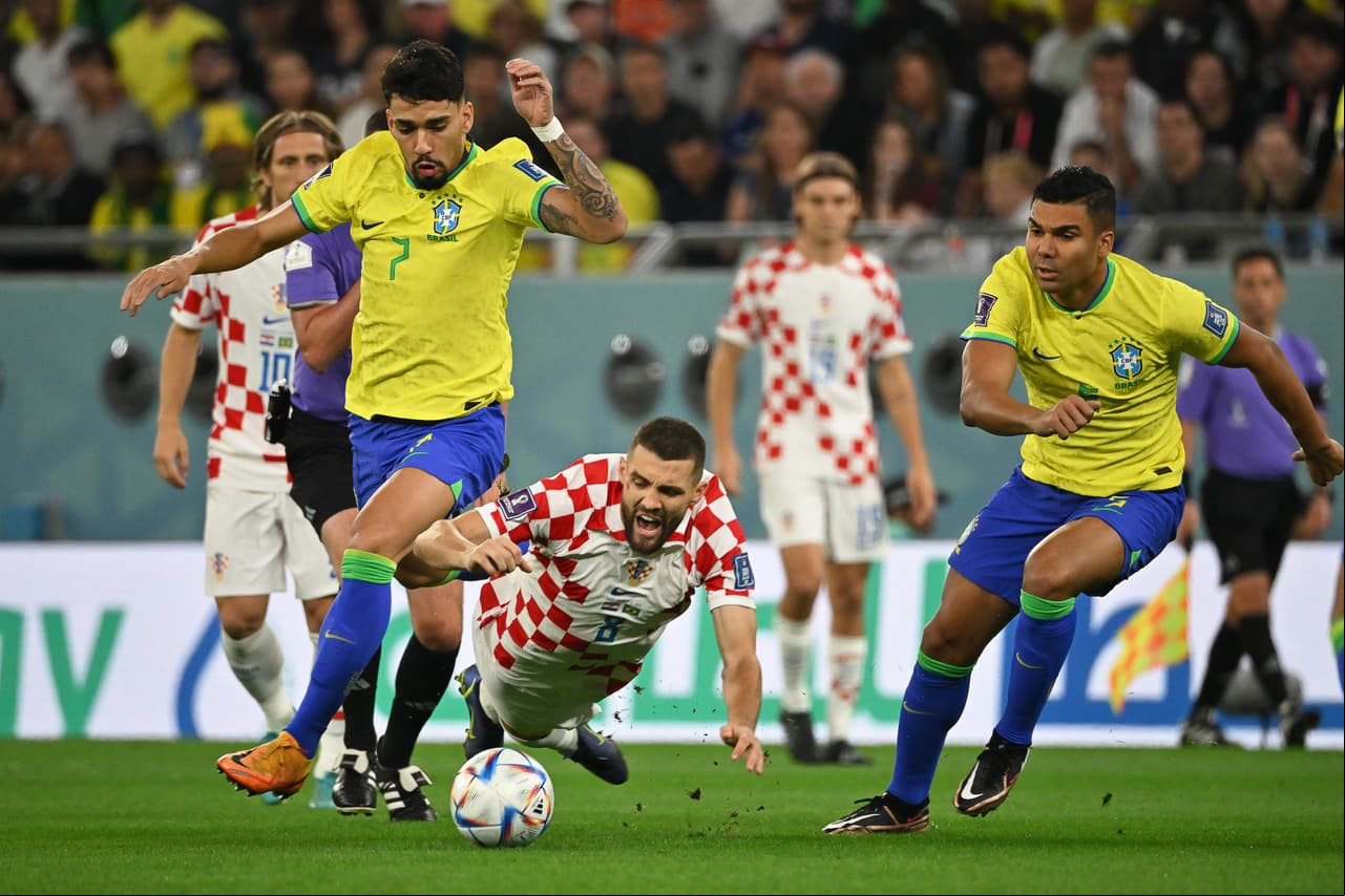 Croacia dio la sorpresa y derrotó 4-2 en penales a Brasil en el Estadio Ciudad de la Educación en los Cuartos de Final del Mundial Qatar 2022.