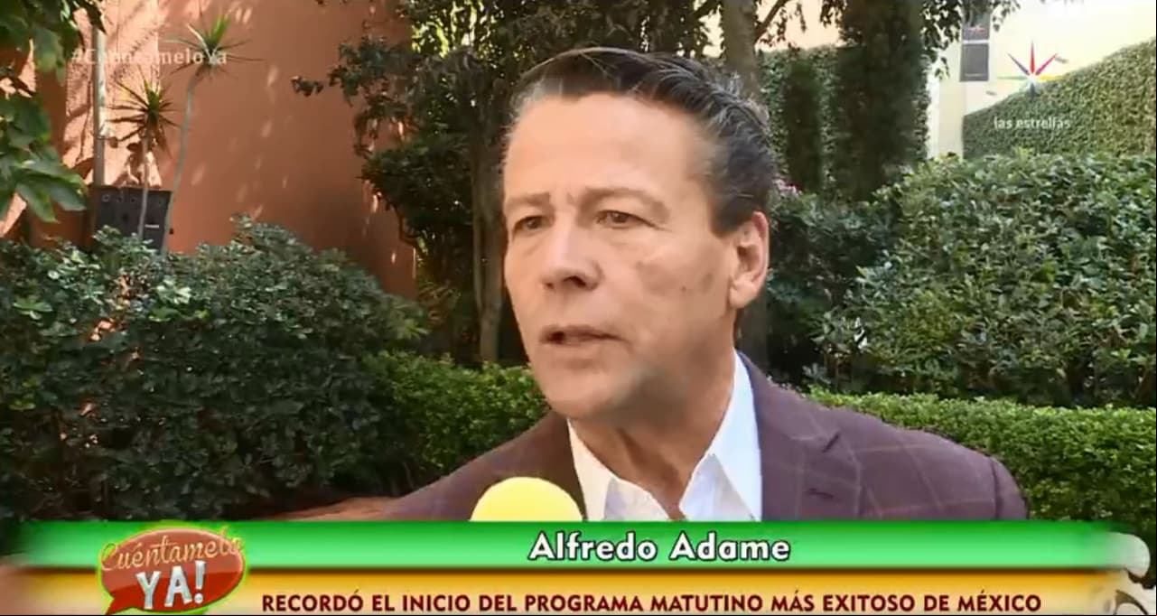 Alfredo Adame regresa al programa "Hoy". ¡Checa lo que dijo Cynthia Urías sobre él!