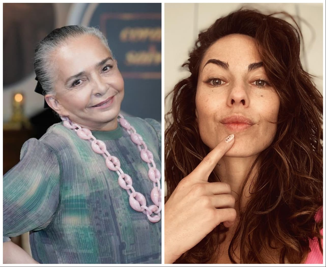 Ana Martín comparte foto de joven con mujer idéntica a Bárbara Mori
