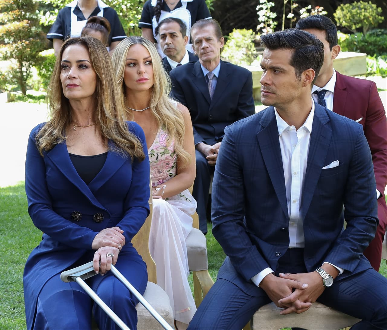 'Leonardo' no puede creer que el amor de su vida esté presente en la boda.