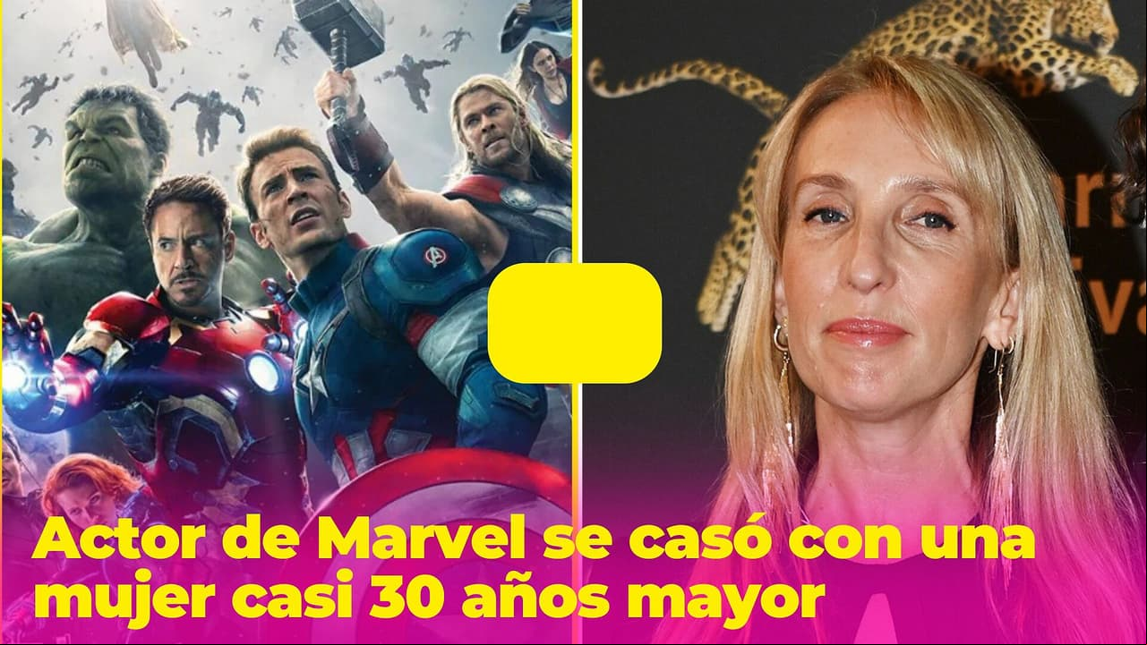Este actor de Marvel se casó con una mujer casi 30 años mayor: así fue su romántica historia