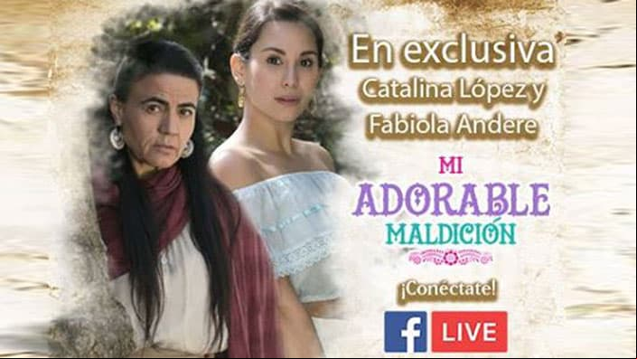 Catalina López y Fabiola Andere a través de FACEBOOK LIVE