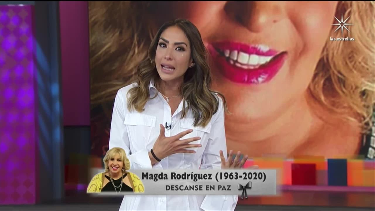 Así fue el homenaje de ‘Cuéntamelo ya!’ a Magda Rodríguez: Cynthia Urías y Roxana Castellanos no contuvieron el llanto
