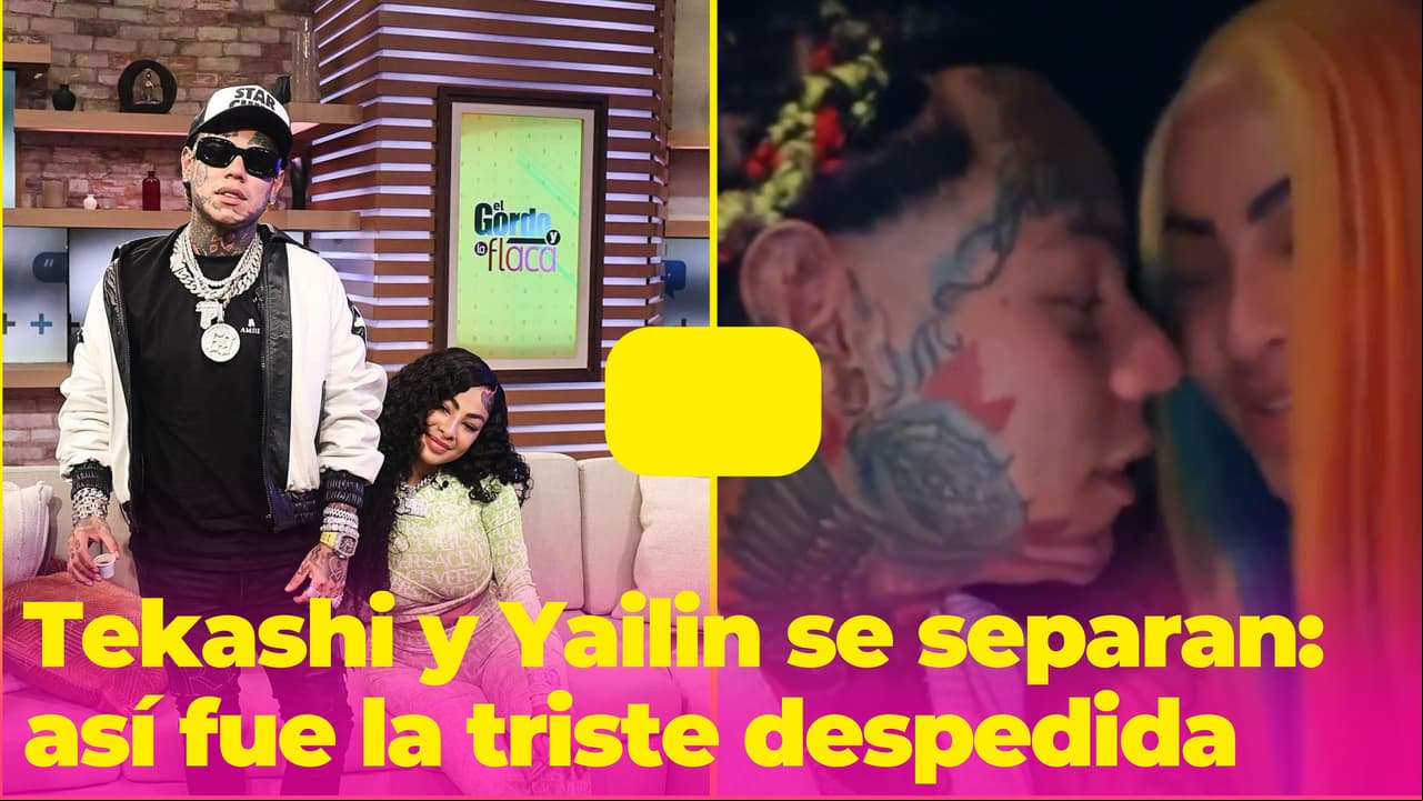 Tekashi y Yailin se separan tras rumores de romance: así fue su "triste" despedida