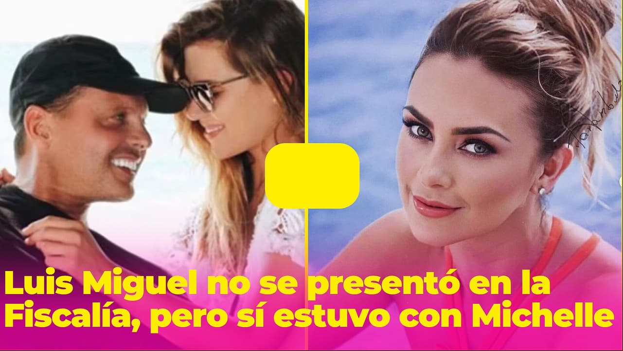 Luis Miguel no acudió a la Fiscalía por la demanda de Aracely Arámbula, pero sí estuvo con su hija
