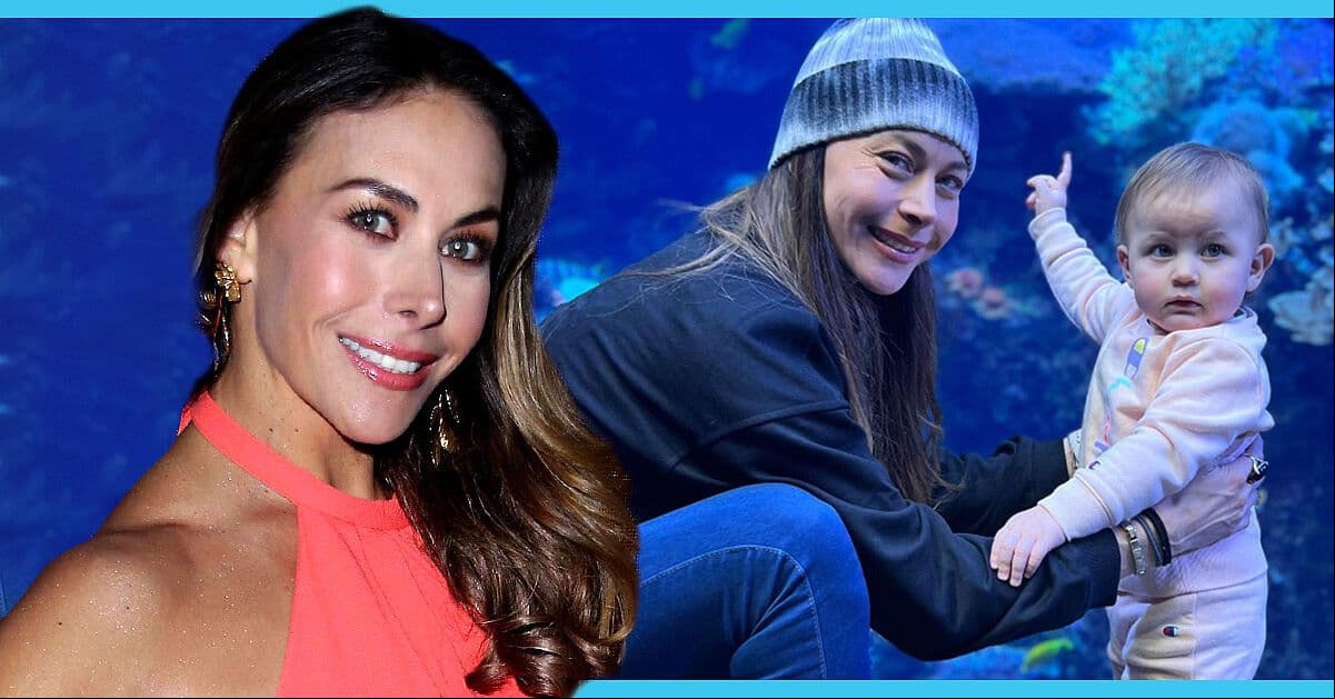 Vanessa Guzmán se va de viaje con su nieta a un enorme acuario