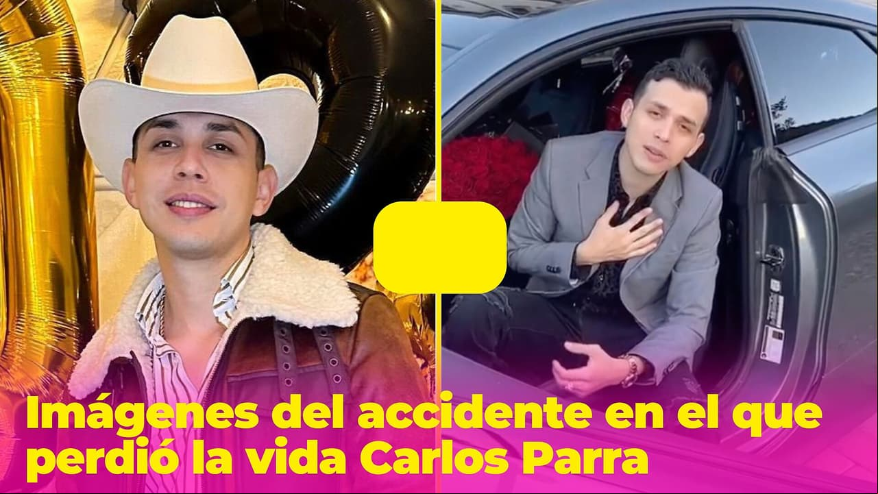Imágenes del accidente de tránsito en el que perdió la vida Carlos Parra