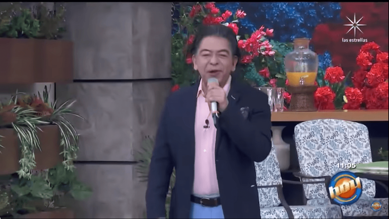 En febrero de 2021 reapareció el ‘Señor Aguilera’ en el programa Hoy, donde junto a Paul Stanley y Arath de la Torre recreó uno de los juegos más emblemáticos de En familia con Chabelo.