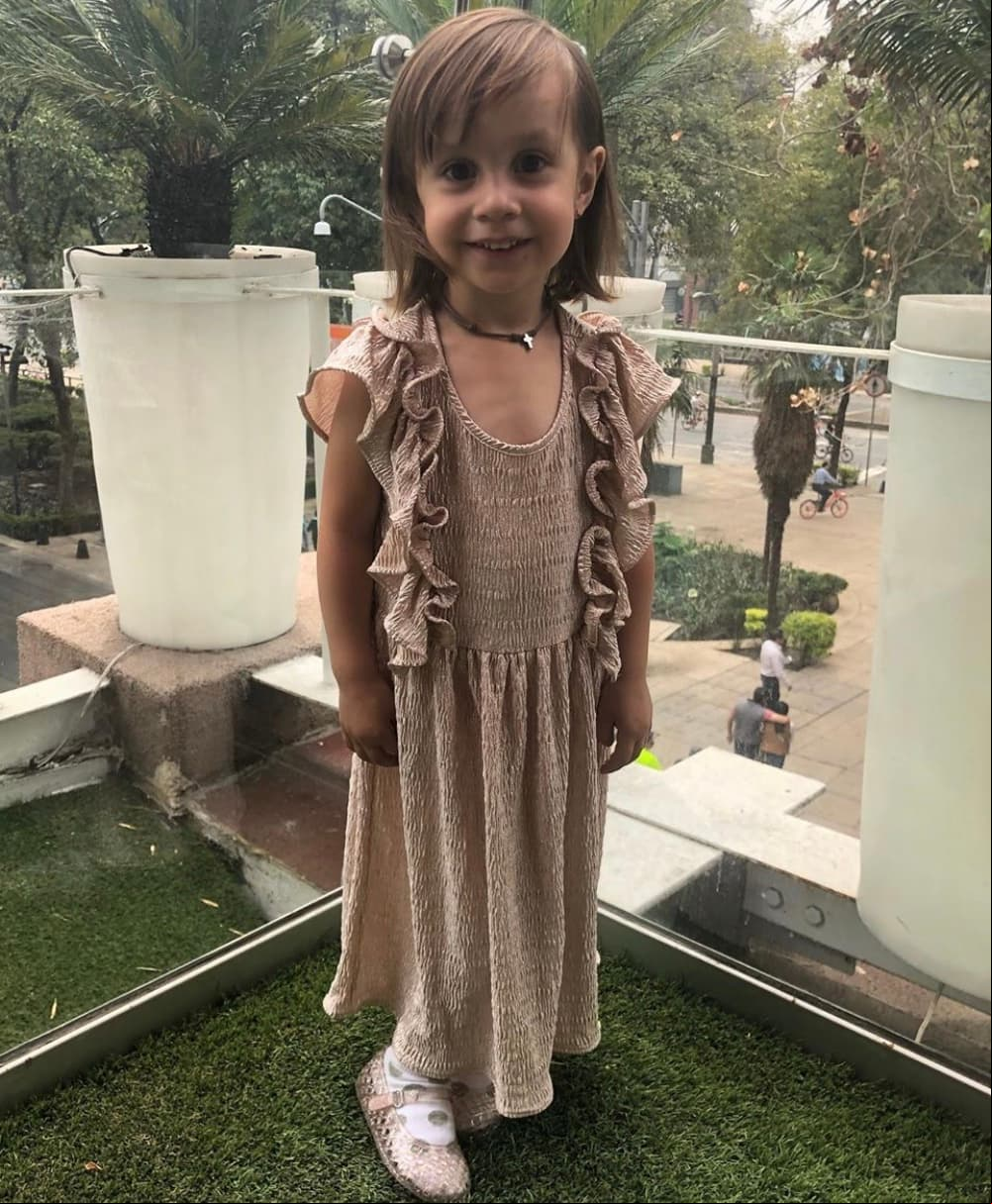 Finalmente, en abril de 2016 nació Selika, su hija menor y a quien de cariño llama "Keika".