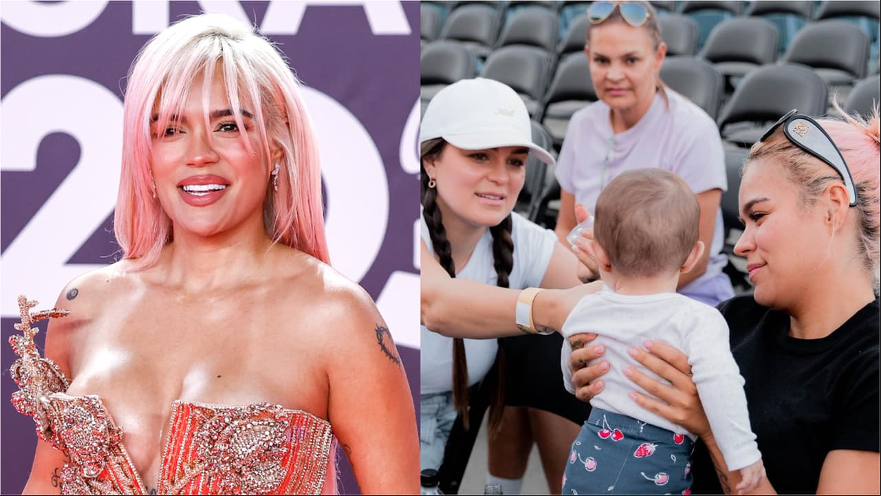 Fotos del bautizo de la sobrina de Karol G: ella fue madrina y Feid la habría acompañado