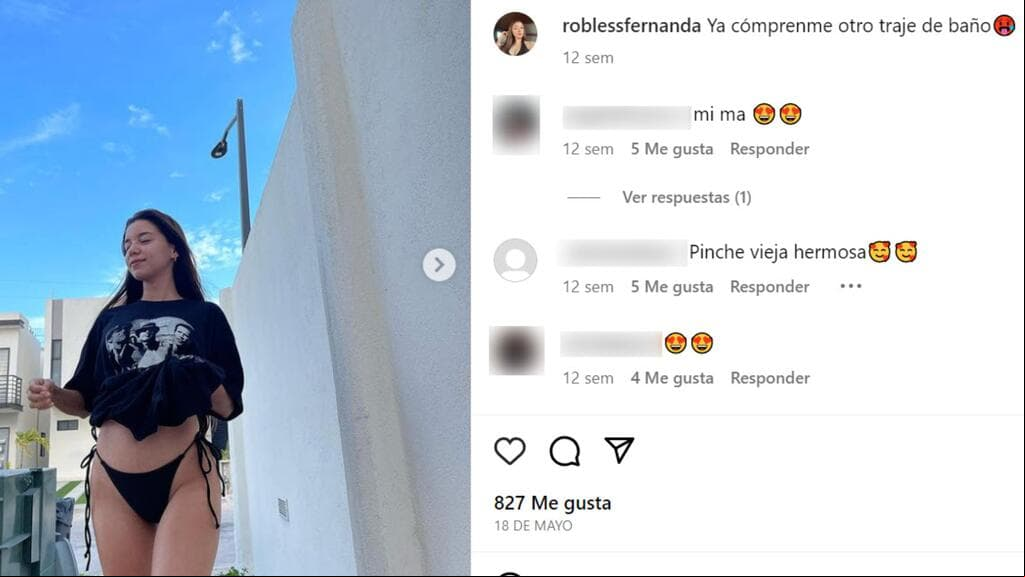 En mayo pasado, la hija de Luis Ángel 'El Flaco' pedía que alguien le comprara un traje de baño.