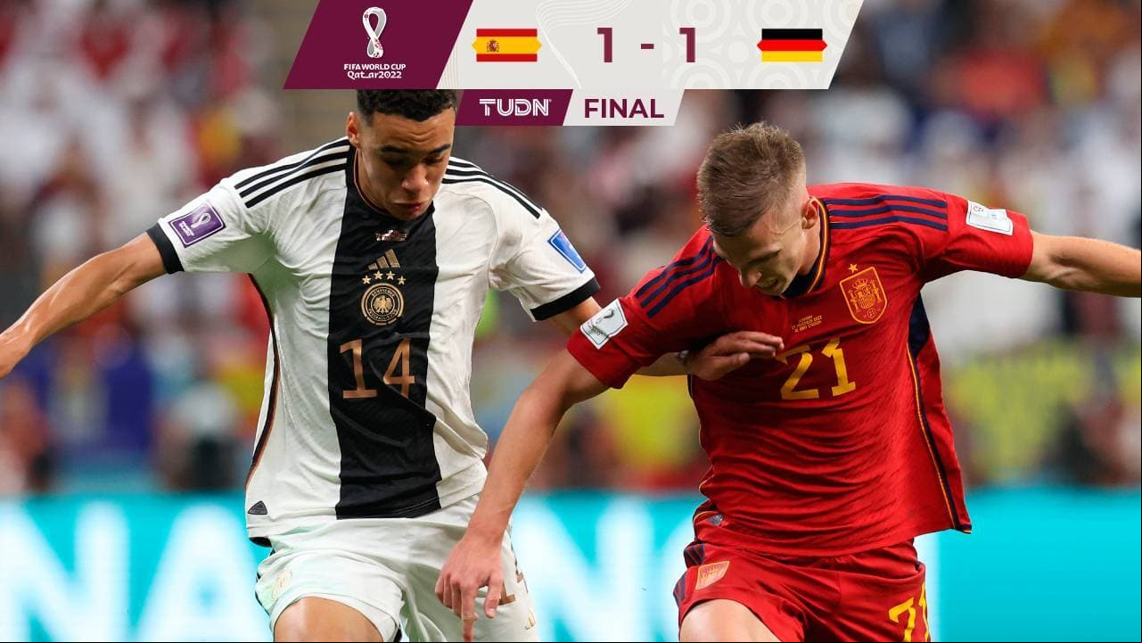 Alemania resurge y le empata a España para evitar ser eliminado de Qatar 2022
