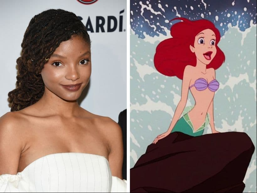 Halle Bailey será quien dará vida a Ariel en el live action de La Sirenita, según anunció Disney el miércoles.