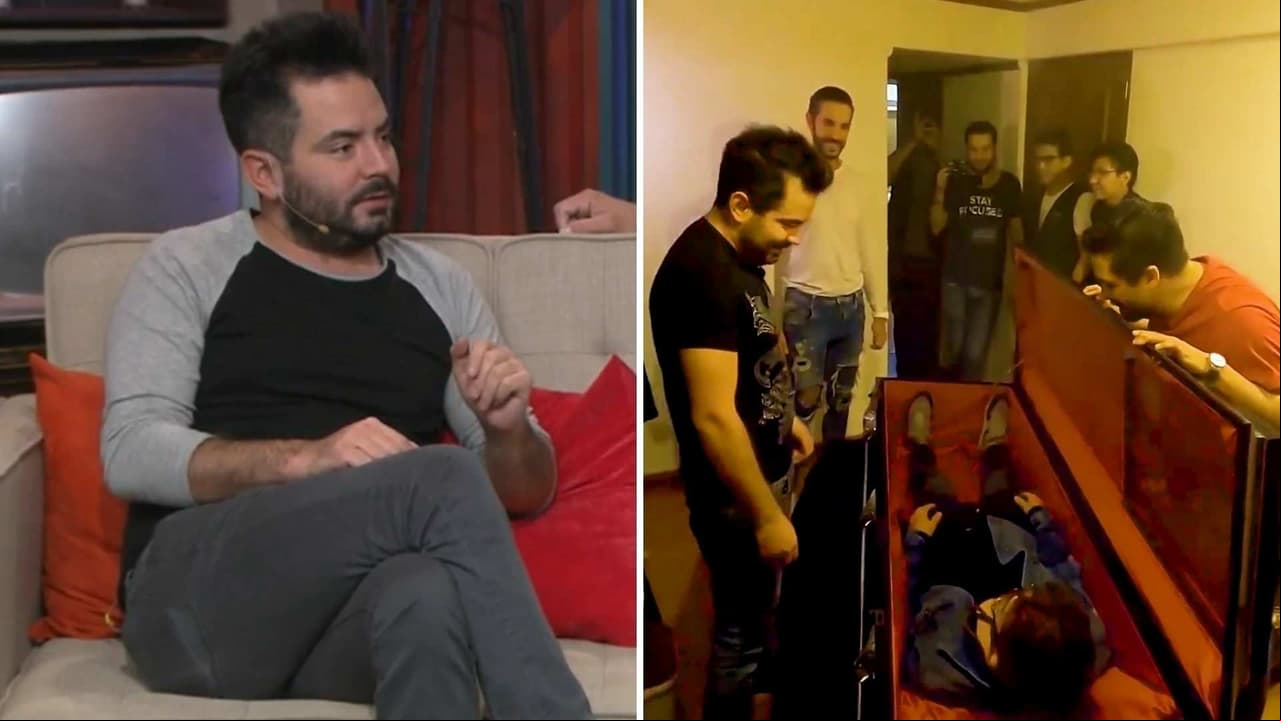 José Eduardo Derbez revela que en su casa tiene un ataúd en el que duerme