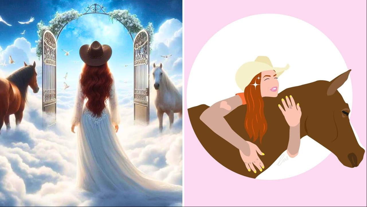 Ilustraciones de Elena Larrea en Instagram