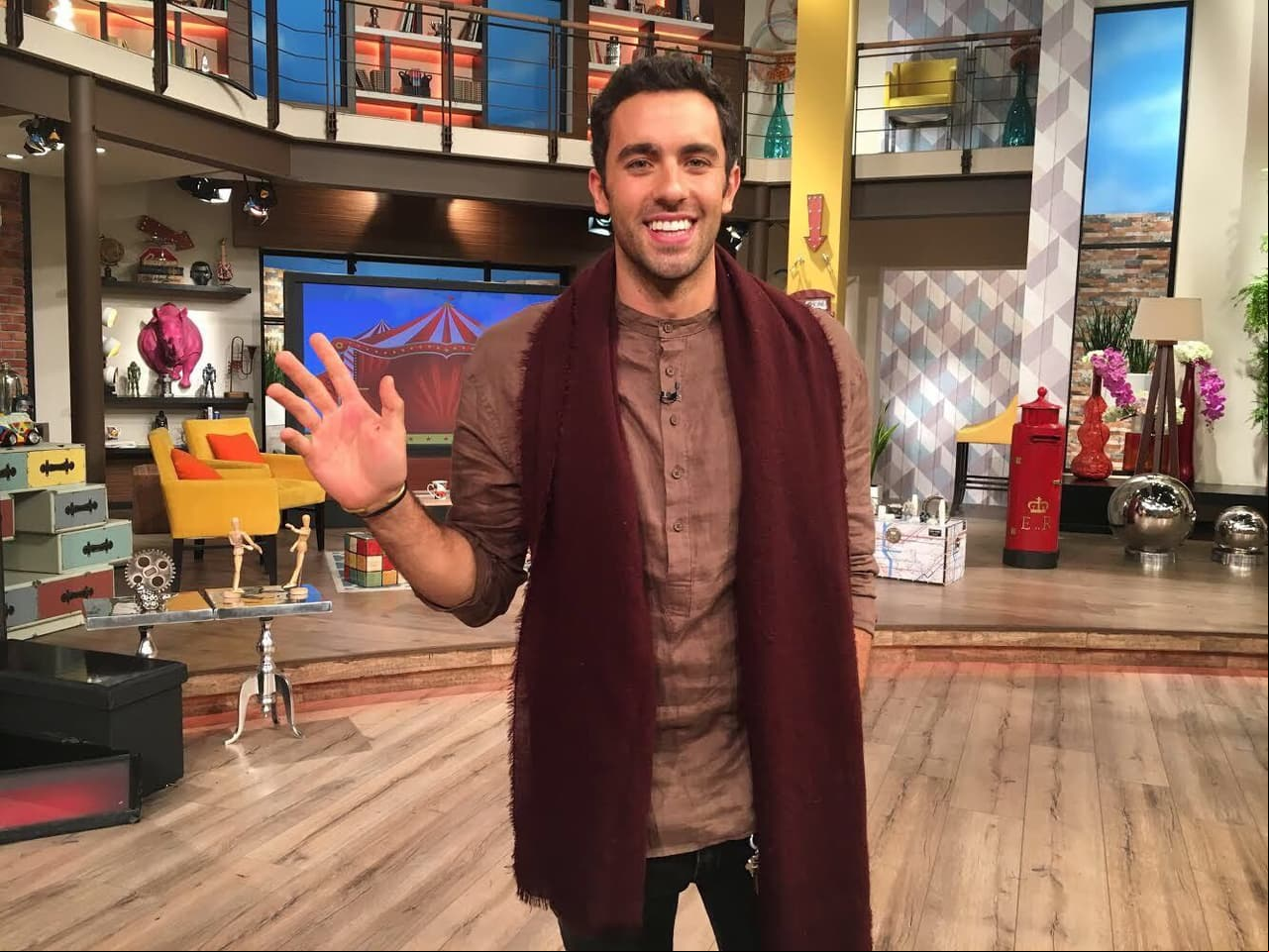 José Pablo Minor se divirtió jugando en Hoy