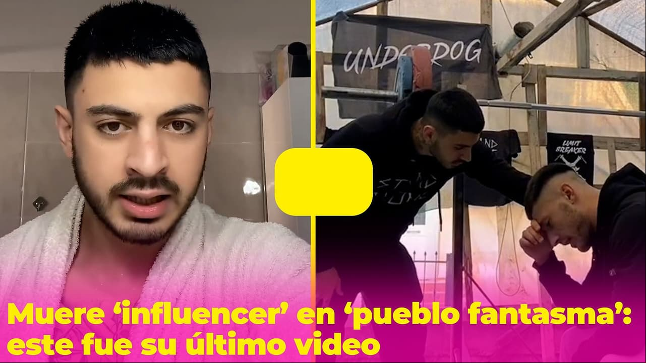 Este es el último video que el 'influencer' 'Tzane' publicó antes de su muerte en 'pueblo fantasma'