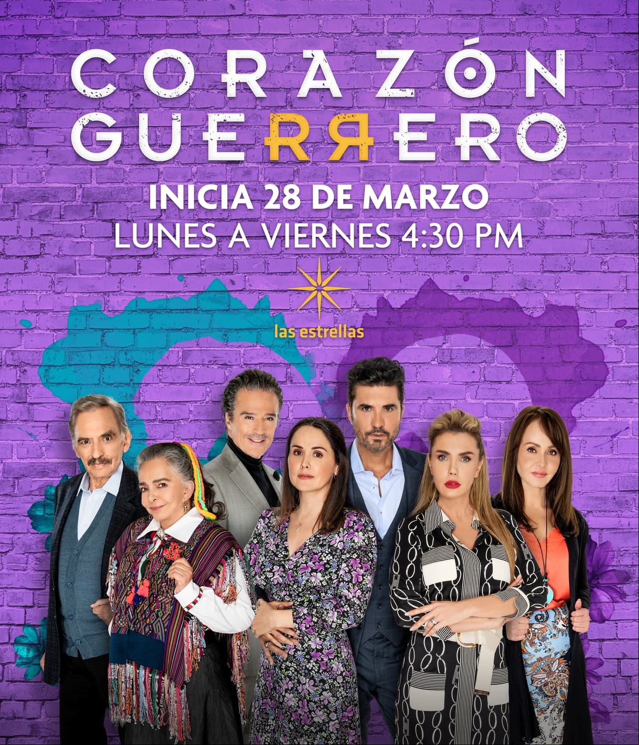 Natalia Esperón y Gaby Spanic protagonizan nuevo póster de Corazón Guerrero