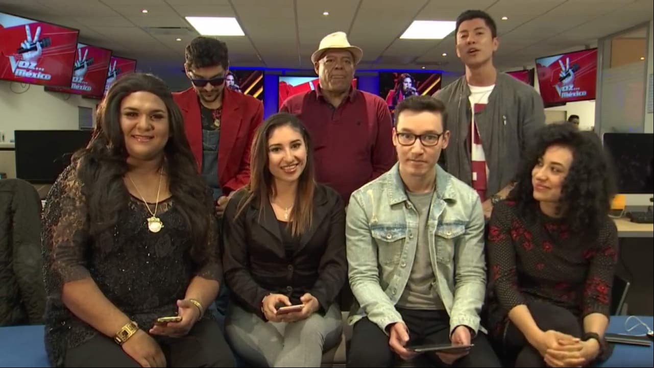 Revive el divertido FB Live con los chicos de La Voz... México