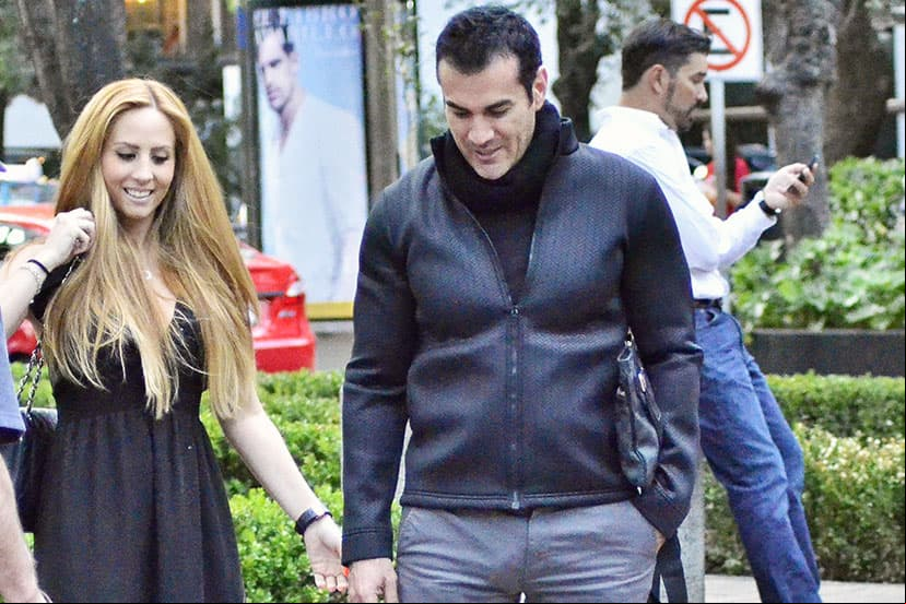 Son muy pocas veces que David Zepeda y Lina Radwan se dejan ver juntos