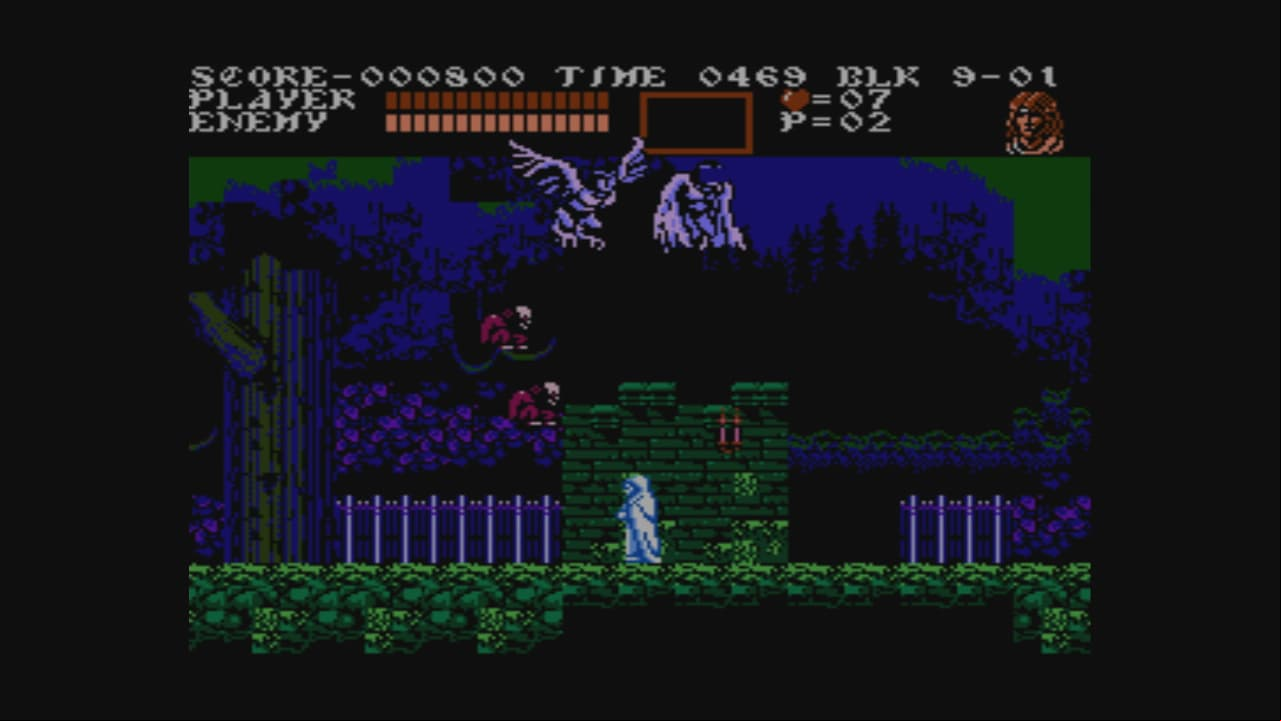 Si el primer "Castlevania" era bastante difícil., esta entrega aumentó la dificultad. La pelea del jefe es de tres etapas, pero debes volver al principio si mueres en algún momento de esa batalla.