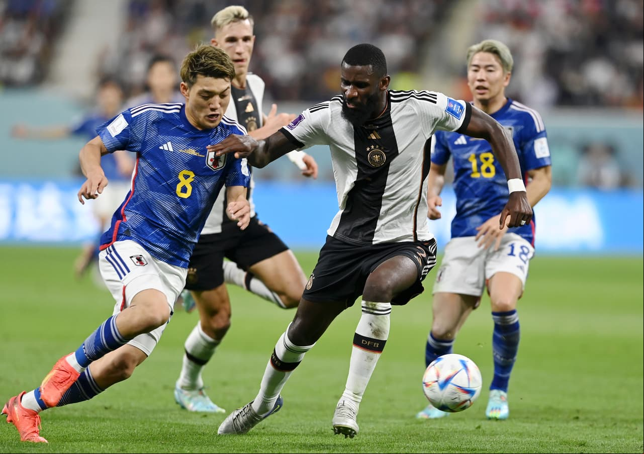 Japón logró llevarse la victoria ante Alemania en un partido que empezaron perdiendo.