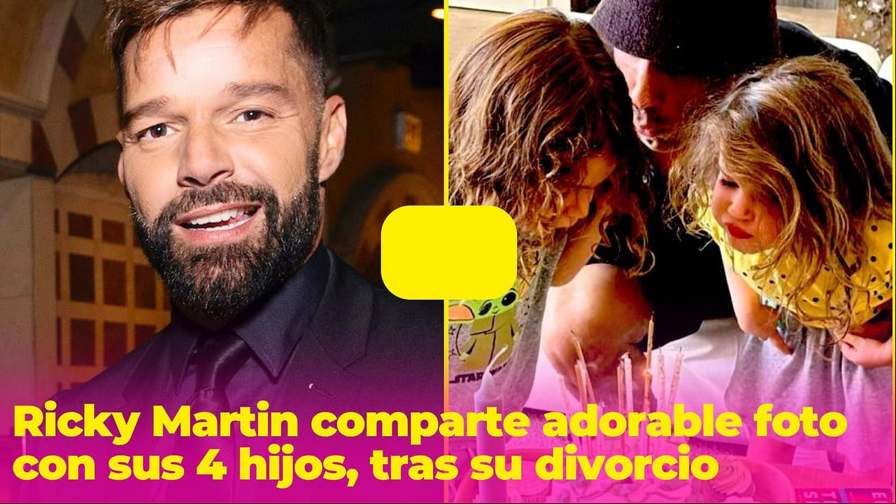 '¡Es una princesa!': Ricky Martin comparte foto con sus hijos y sorprende cuánto ha crecido Lucía