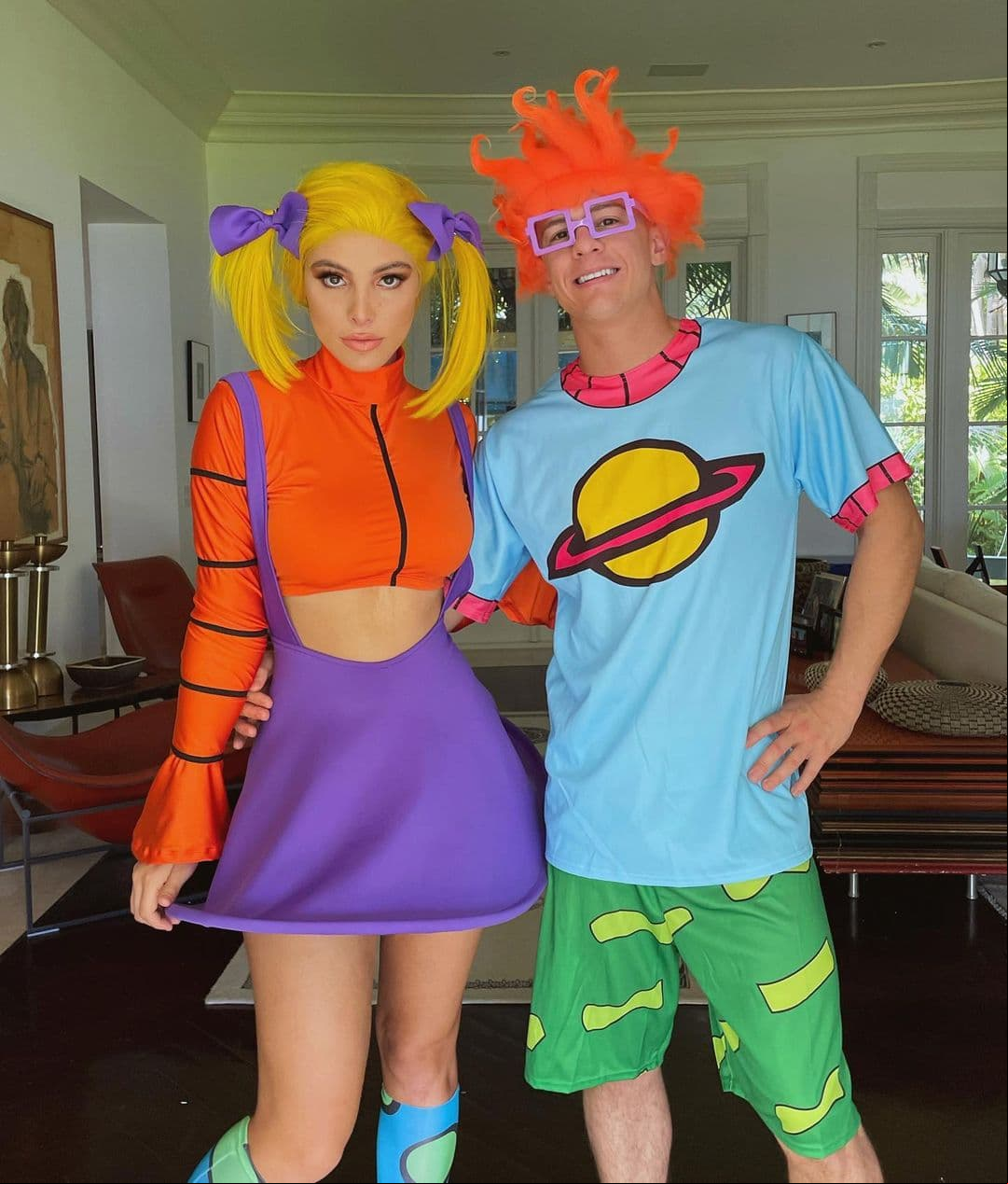 Lele Pons y Guaynaa se convierten en bebés con divertidos disfraces de Rugrats para Halloween