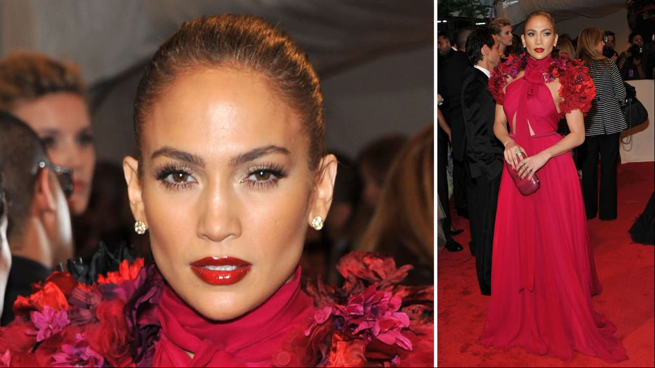 JLo en la Met Gala 2011.