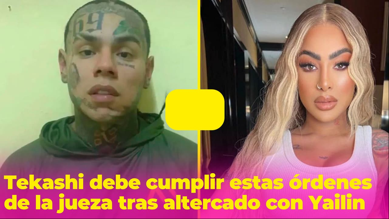 Tekashi quedará en libertad, pero debe cumplir estas órdenes de la jueza tras altercado con Yailin