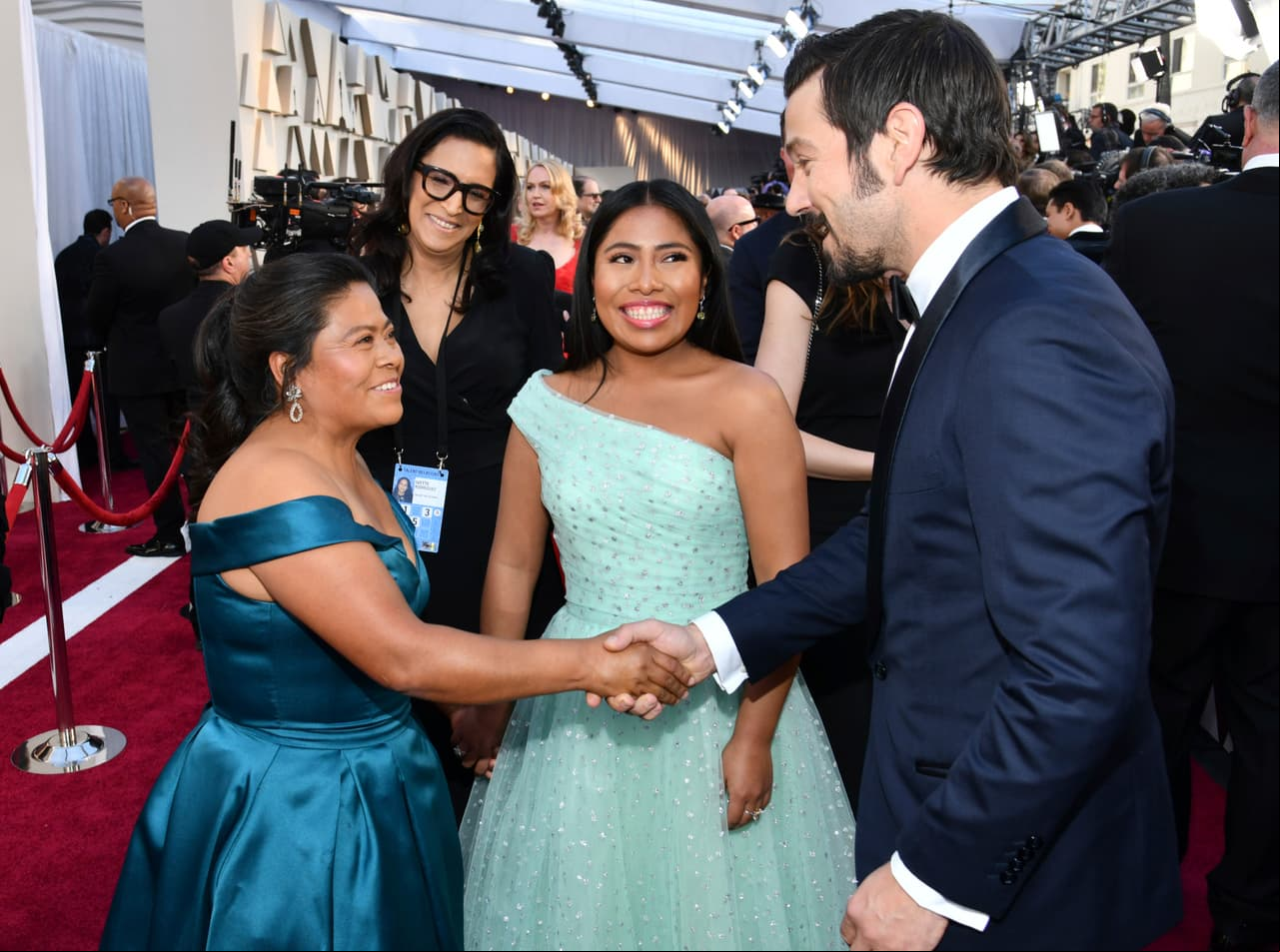 "Es un sueño inolvidable": lo que dijo la mamá de Yalitza Aparicio en los Oscar 2019