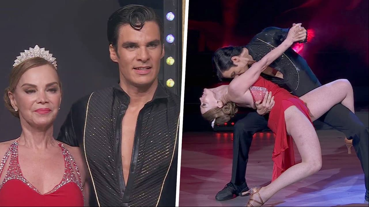 Un detallito en el peinado de Eduardo Barajas le costó críticas en su tango con Gaby Goldsmith
