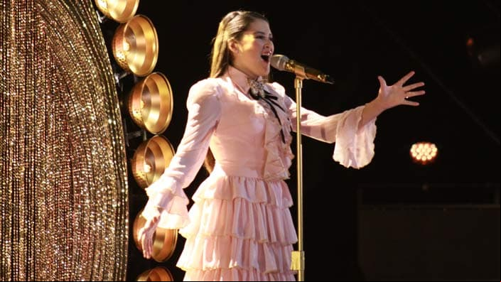 Leslie defiende su lugar en la final cantando 'No tengo nada'