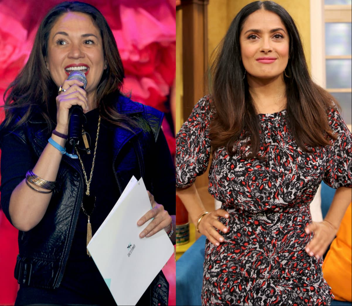 Tras polémica con Verónica Castro, Yolanda Andrade presume encuentro con Salma Hayek