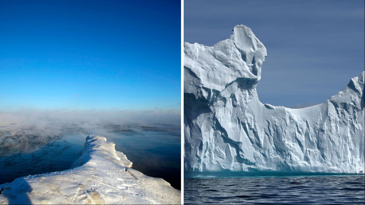 Encuentran impactante paisaje bajo el hielo de la Antártida y nadie puede creerlo