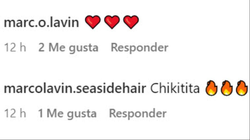 Esta fue la reacción del novio de Ana Araujo ante la foto que colgó en Instagram.
