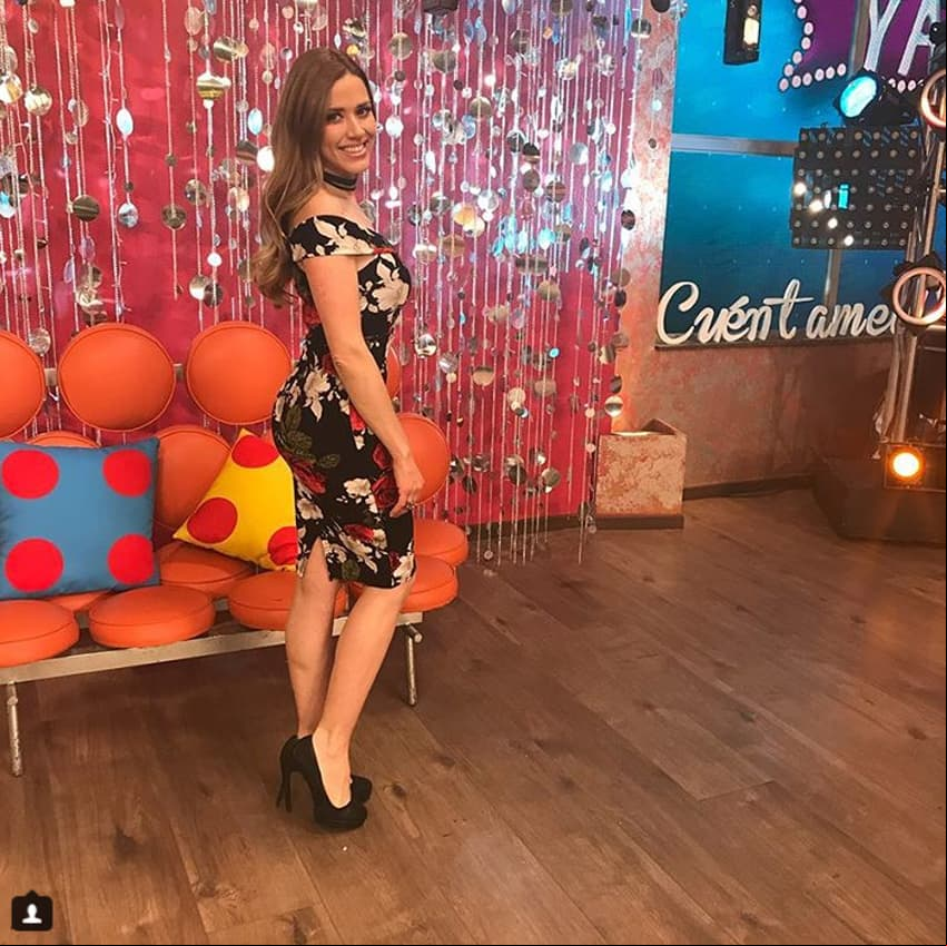Yuliana Peniche en el programa 'Cuéntamelo Ya'.