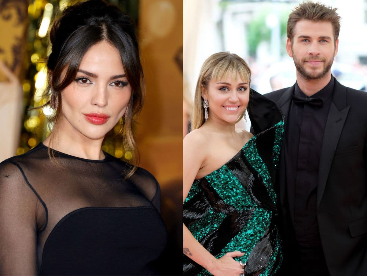 Eiza González salió con Liam Hemsworth tras ruptura con Miley Cyrus.