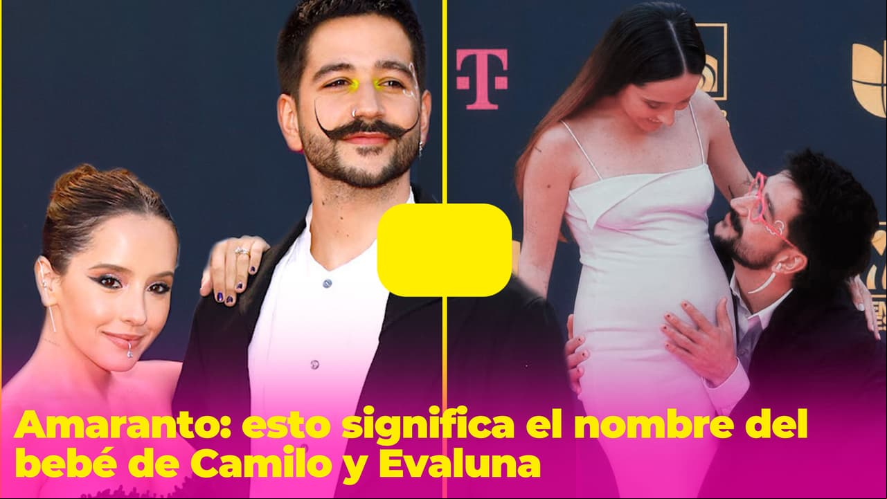 ¿Qué significa Amaranto, el nombre del bebé de Camilo y Evaluna?