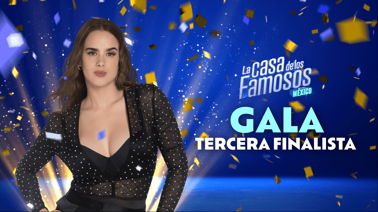 Gala Montes es la tercera finalista de 'La Casa de los Famosos México' y así abandona el reality show