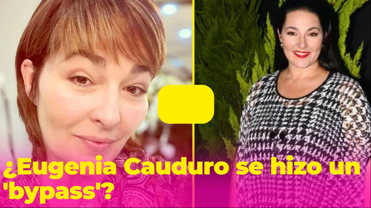 Eugenia Cauduro aclara si se sometió al 'by' gástrico para perder peso a sus 55 años