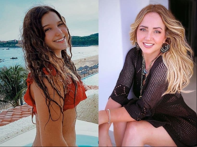 Mía Rubín, hija mayor de Andrea Legarreta y Erik Rubín, impactó a su más de medio millón de seguidores con las últimas fotografías que colocó en redes sociales, donde, además de dejarse ver a la orilla del mar, posó en traje de baño.
