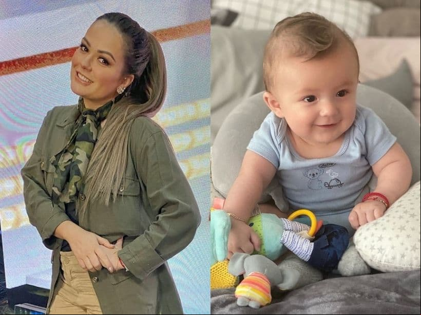 Fue a través de la cuenta de Instagram, que la integrante de ‘Me Caigo de Risa’ abrió para su bebé, que compartió una fotografía de su primogénito en medio de la playa.
