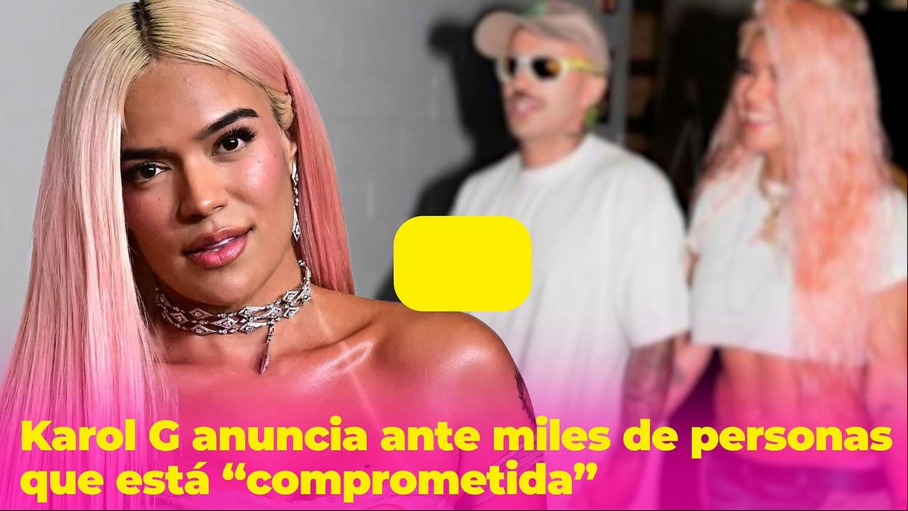 Karol G causa revuelo al revelar que está "comprometida": así lo anunció en pleno concierto