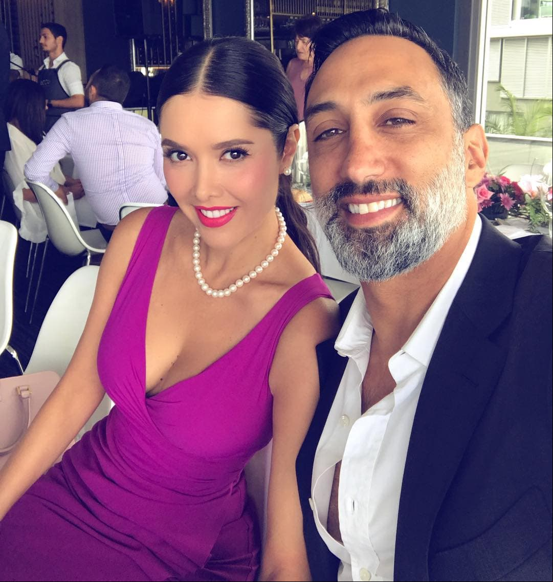 Marlene Favela y el empresario George Seeley se casaron en diciembre de 2017 en San Juan del Río, Querétaro.
